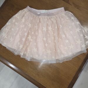 Btween Girls Tutu Tulle Fairy Princess Flower Lace Skirt Stars Pink Sz 7/8